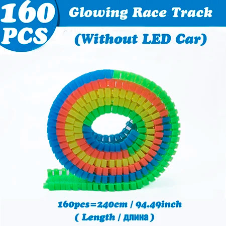 Magic Glow Racing Track Set