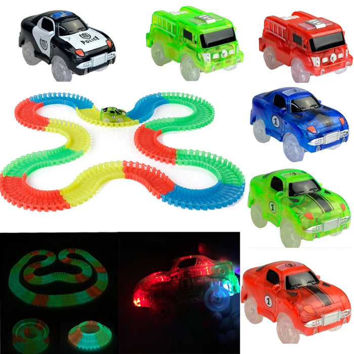 Magic Glow Racing Track Set