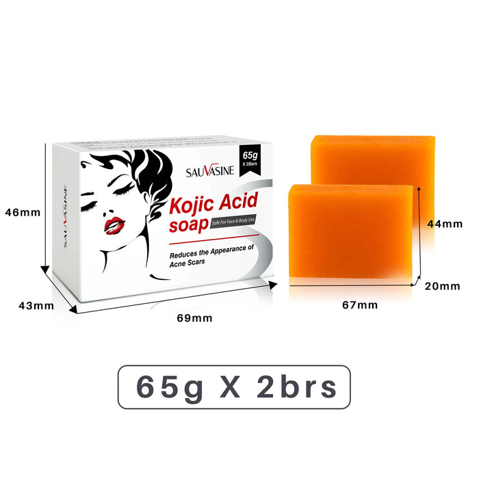 3PCS Kojic Acid Whitening Soap