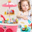 simulation cart kitchen toy set