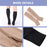 Zipped Open Toe Compression Socks