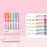 6pcs Curve Liner Marker Pens