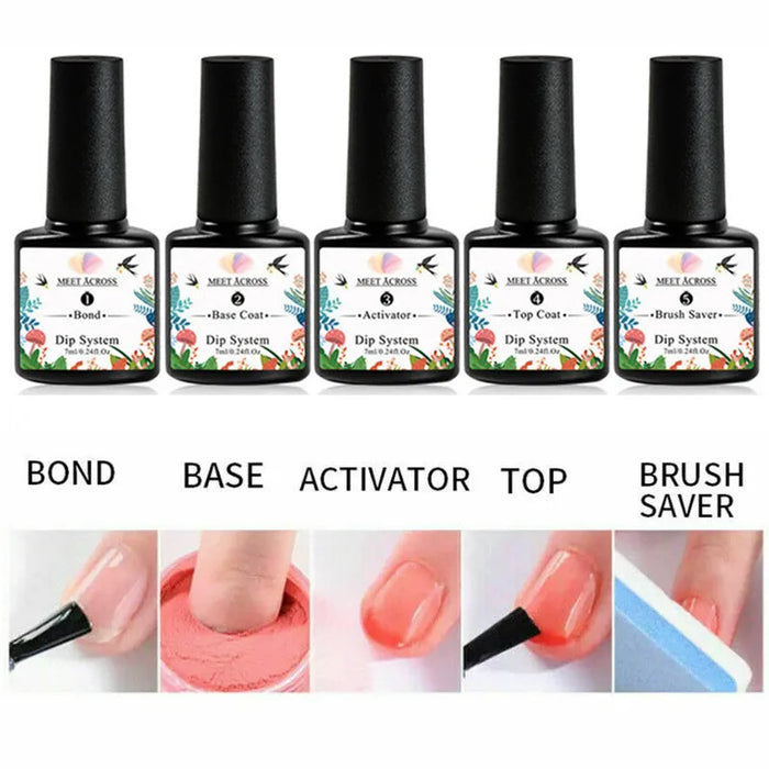 Powder Dip Nail Art Set