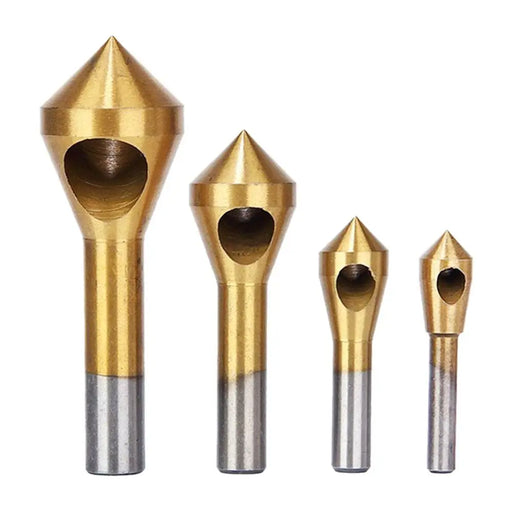 4pcs/set Countersink Deburring Drill Bit