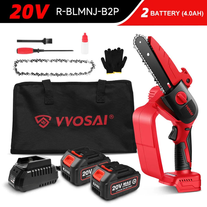 WOSAI 20V 6 Inch Mini Electric Chainsaw