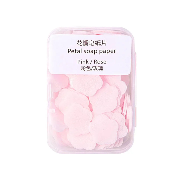 Portable Cleaning Soap Paper