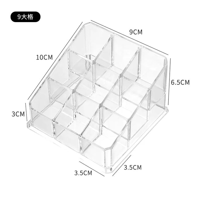 24 Grid Acrylic Makeup Organizer