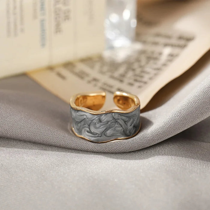 Retro Gold Color Ring