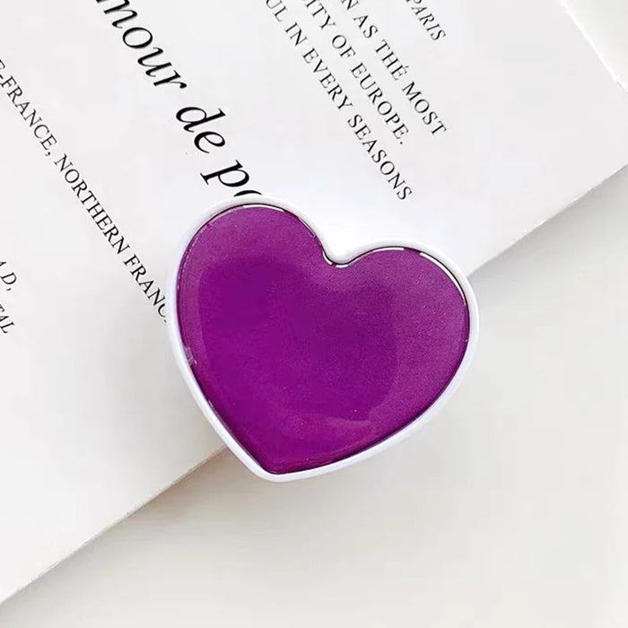 Cute Heart Pop Socket Phone Holder