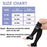 Zipped Open Toe Compression Socks