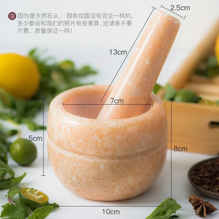 Natural Stone Durable Mortar And Pestle