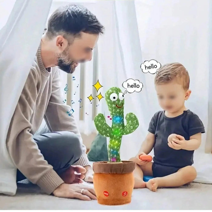 Dancing and Talking Cactus Mimics and Sings