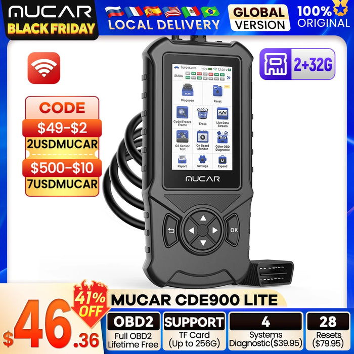 MUCAR CDL20 Automotive Code Reader