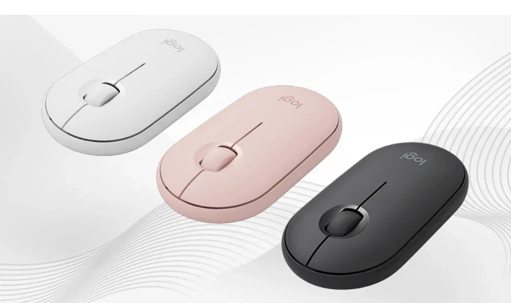 Mouse Portable Pebble Shape