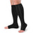 Zipped Open Toe Compression Socks