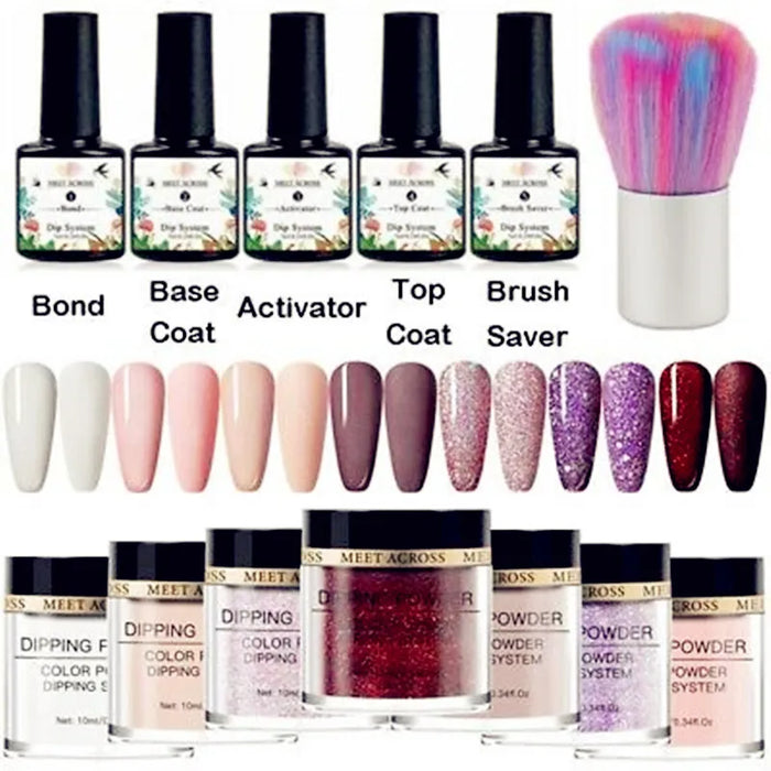 Powder Dip Nail Art Set